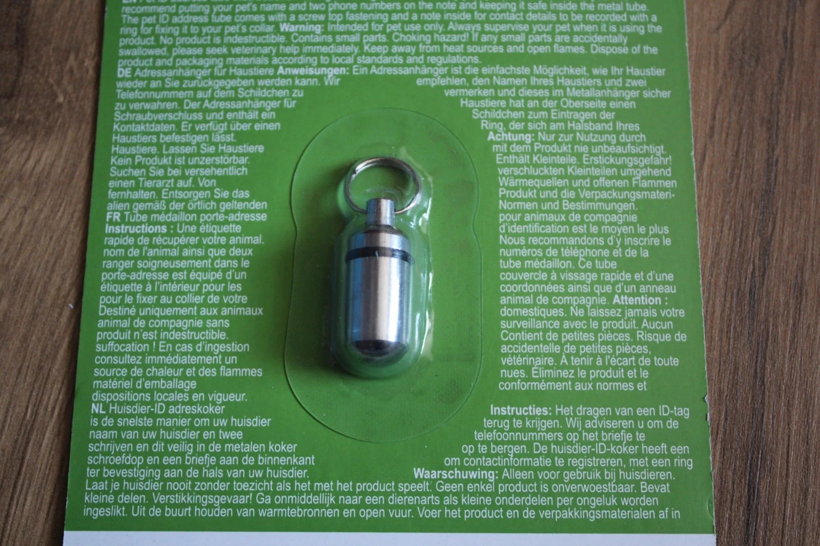 Identification tube for dog/cat - Zooplus (New) – photo 4